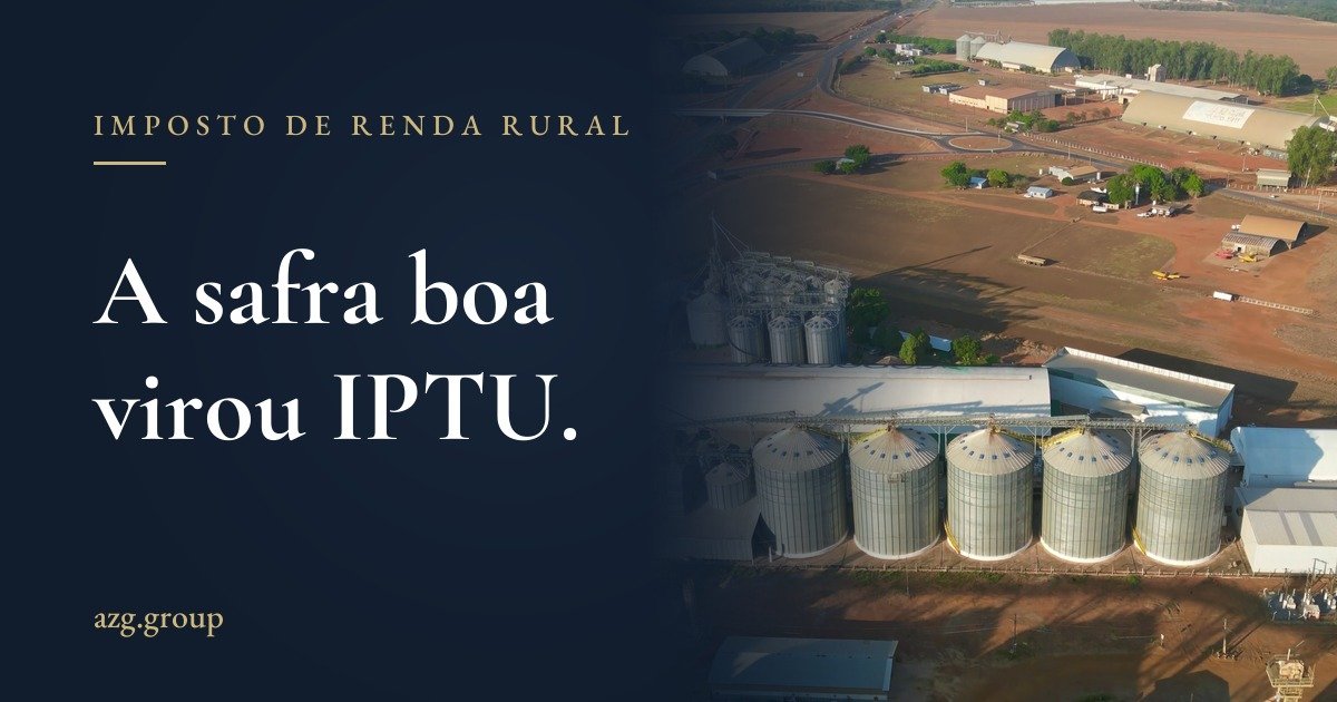 Capa do artigo: Imposto de renda do produtor rural: por que a safra boa vira terreno em dezembro