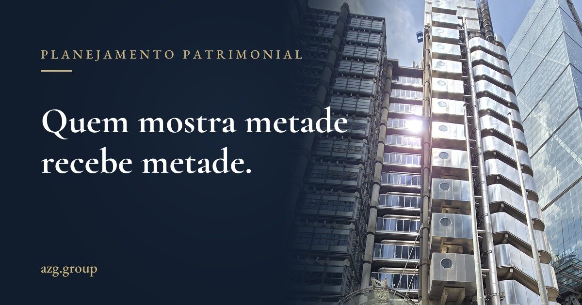 Capa do artigo: Planejamento patrimonial sem mostrar tudo é consulta sem exame